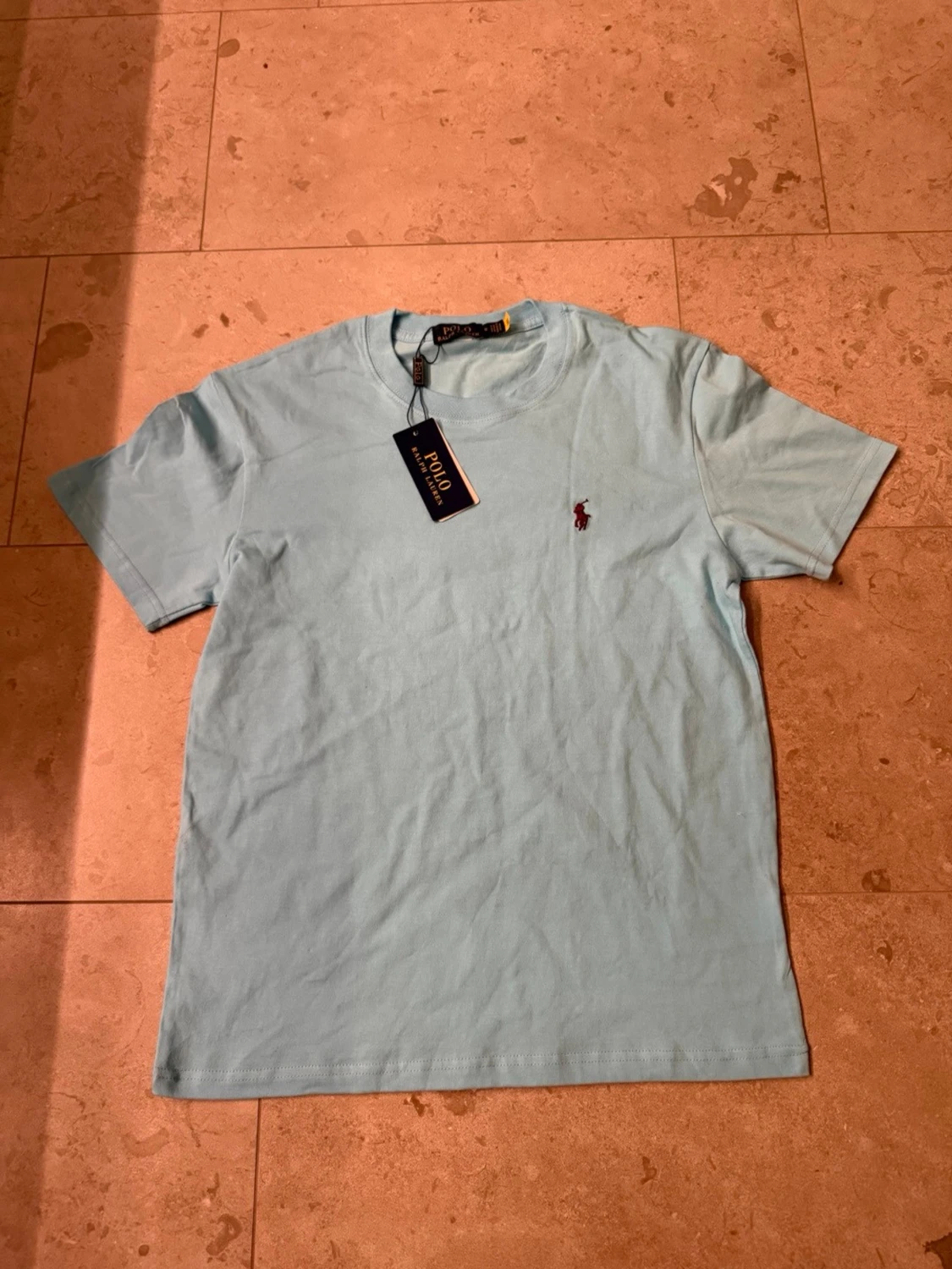 Ljusblå t-shirt från Polo Ralph Lauren