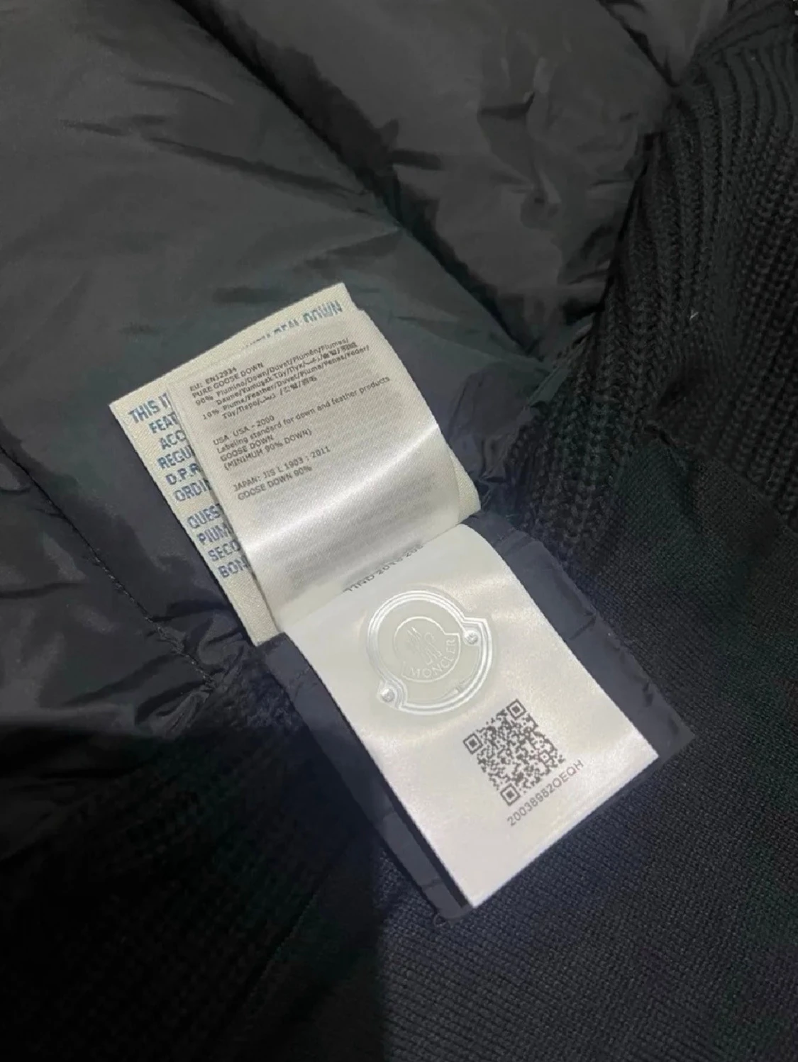 Moncler cardigan tricot - 1