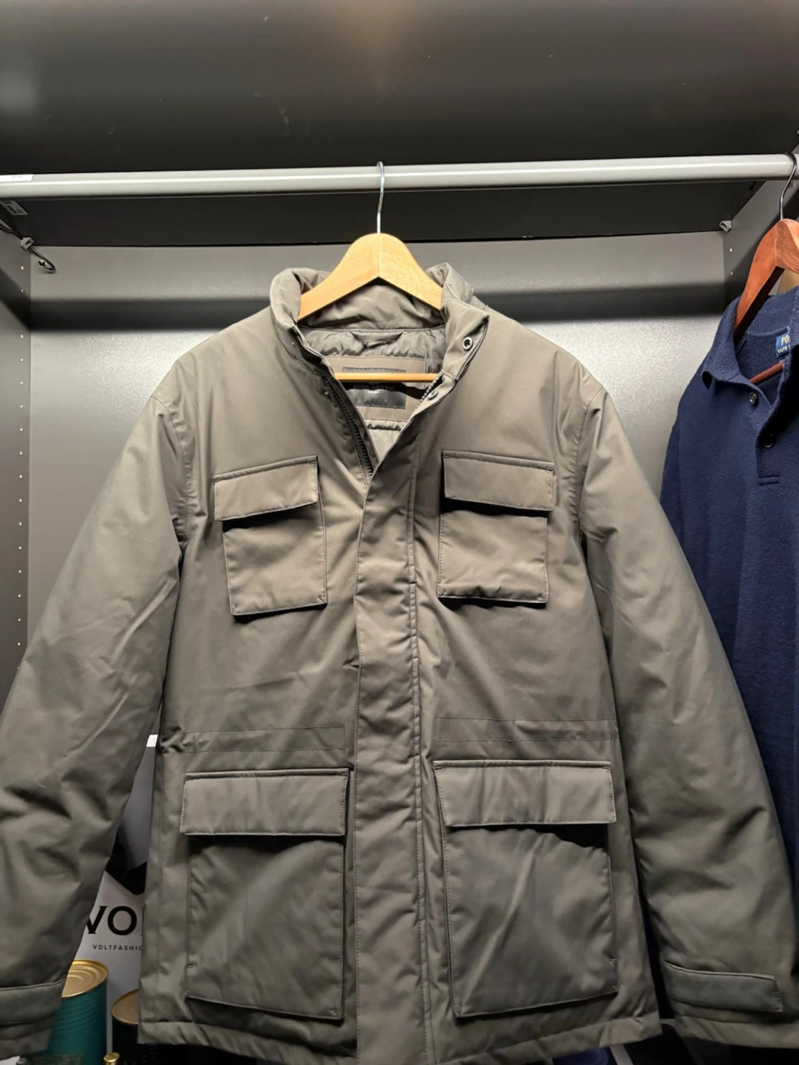 Grå Field jacket från John Henric  - 1