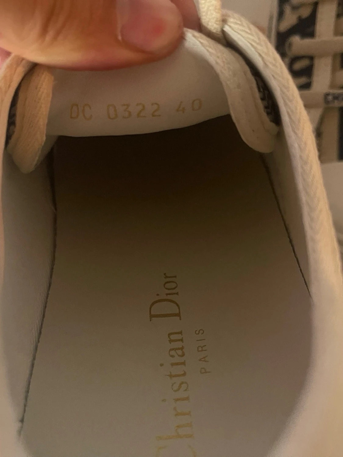 Dior Oblique låga sneakers - 4