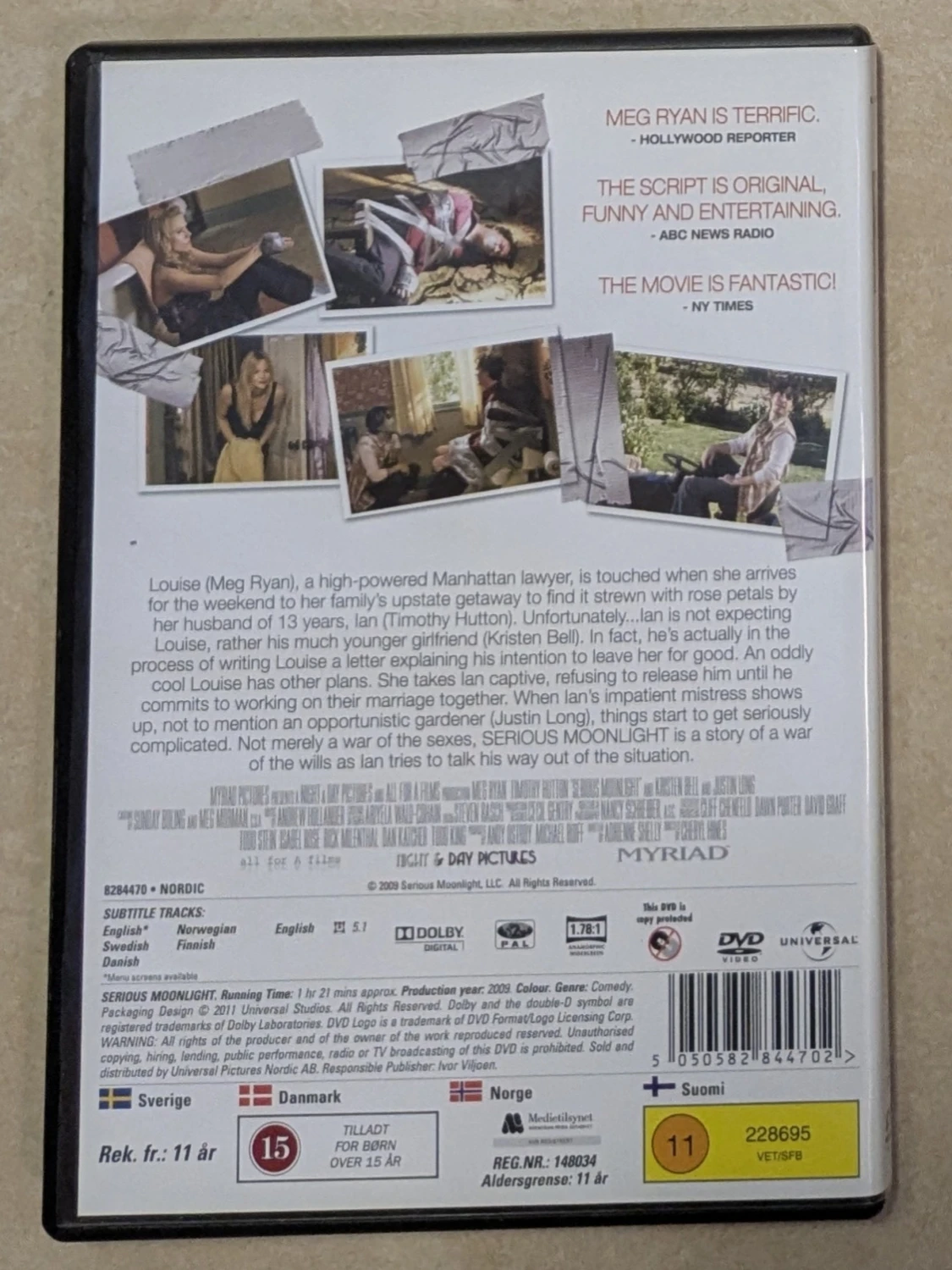 DVD , serious moonlight  - 1
