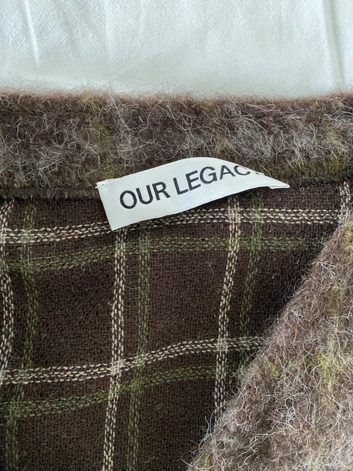 Brun mohairkofta Our Legacy - 3