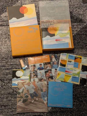 Seventeen Spill The Feels album - Seventeen kpop album Spill the feels med Cd och massa annat som poster, stickers etc. Inte photocards inkluderat