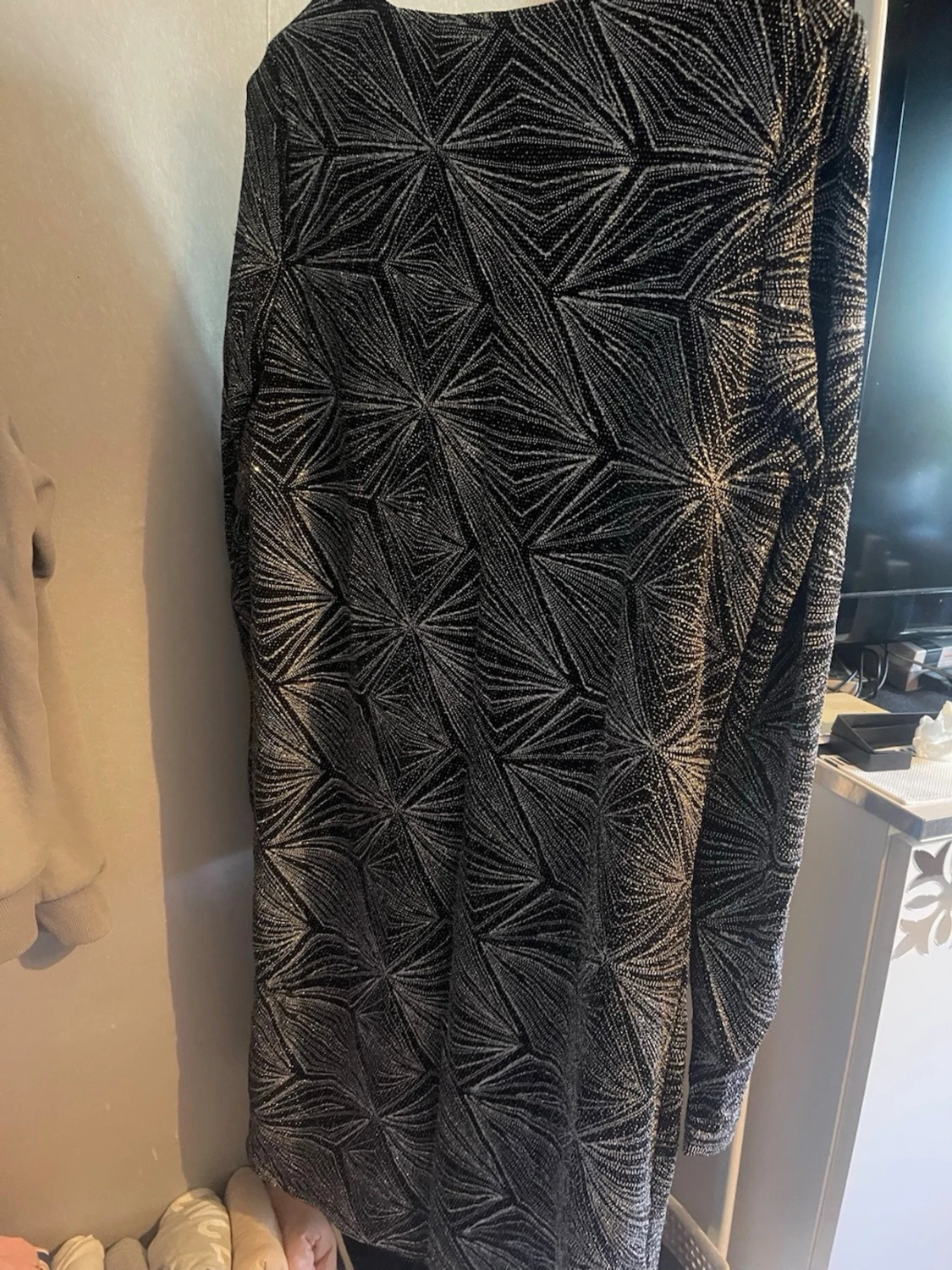 Svart och vit klänning från Noisy May - 91