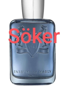 Parfums de Marly parfymflaska blå - Söker pdm sedley, helst 125ml men 75 funkar vid bra pris. Skriv gärna om du har, behöver inte vara full