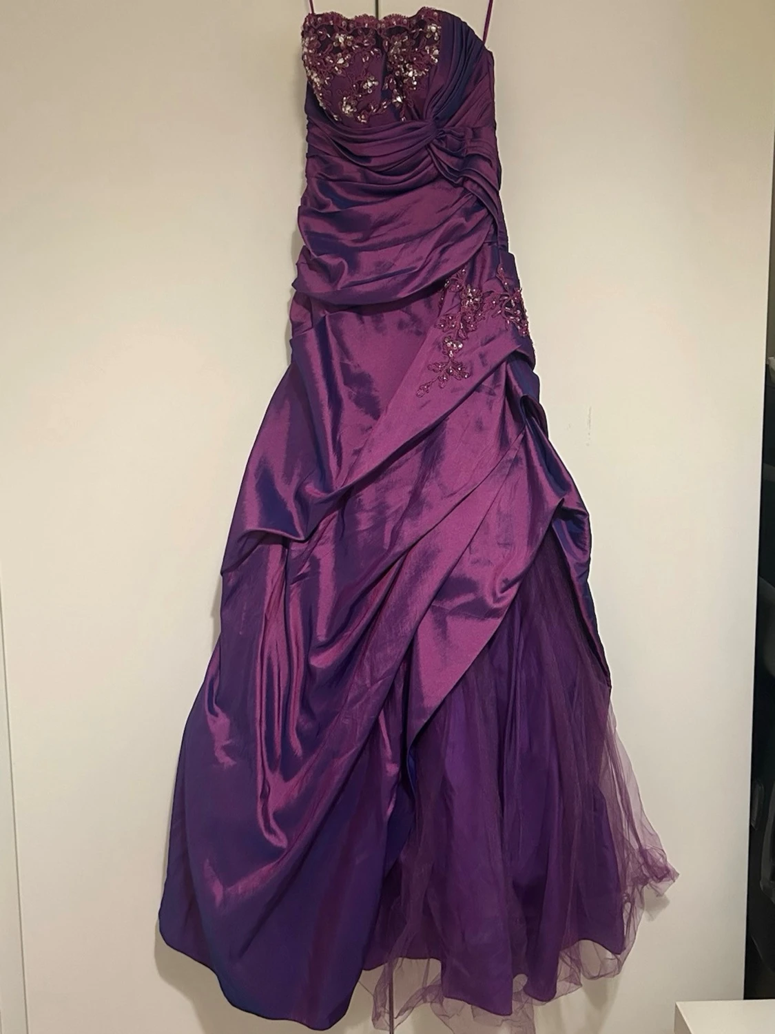 Vintage lila klänning