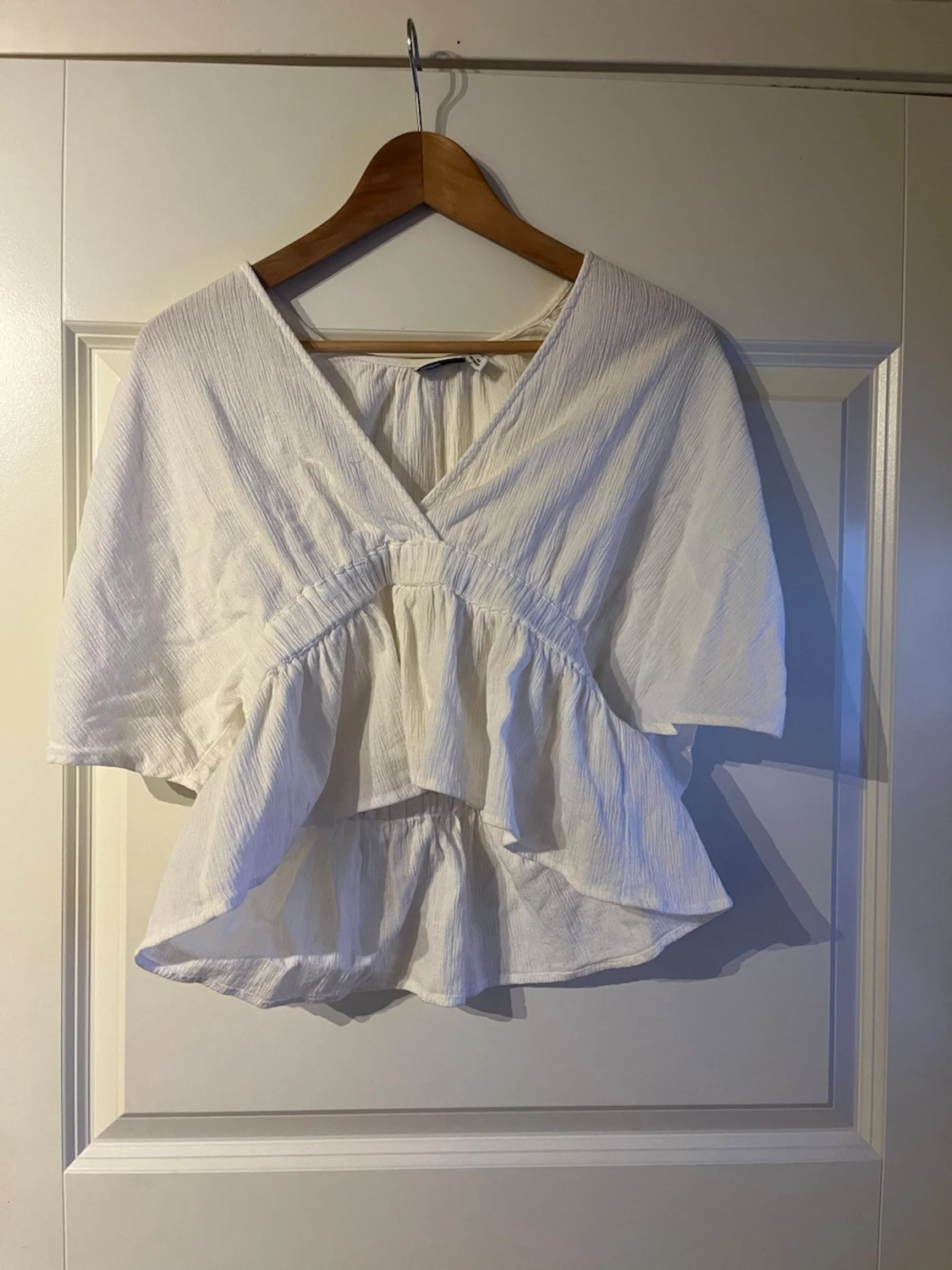 Vit blus 