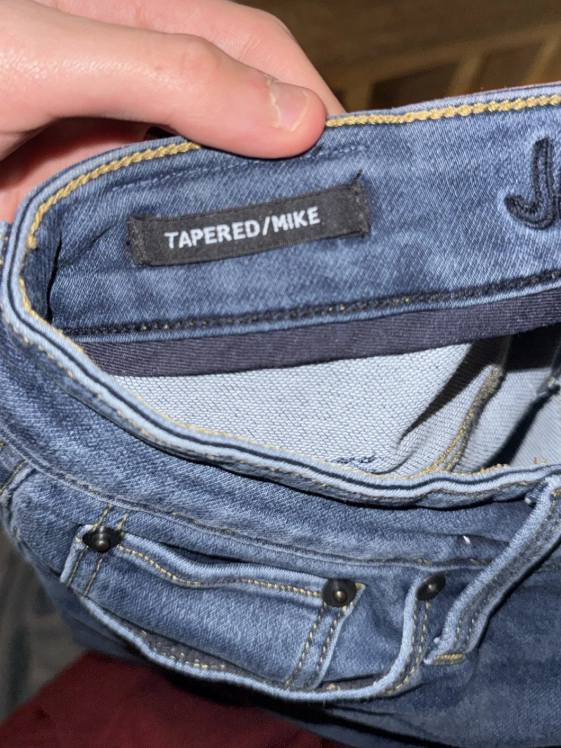 Mörkblå jeans från Jack & Jones - 3