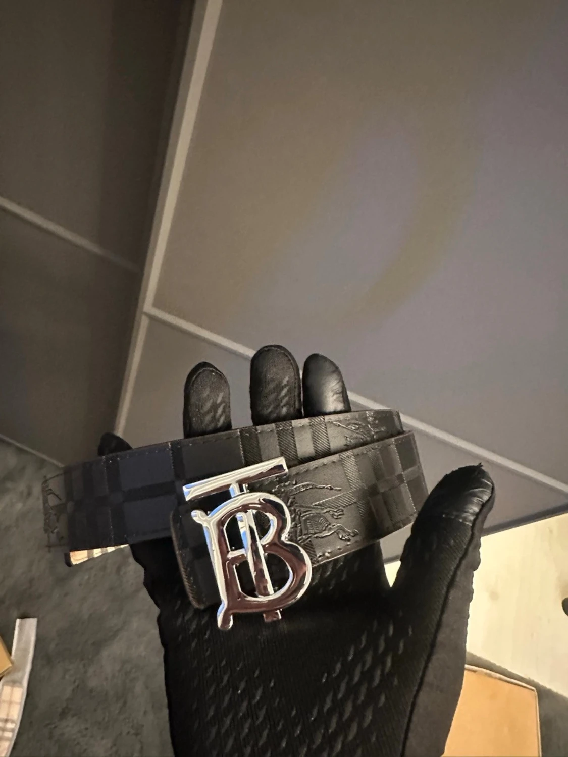 Burberry bälte 115 cm  - 1