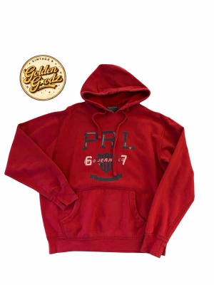 Ralph lauren hoodie  - Riktigt fet hoodie med nice tryck och brw skick storlek M
