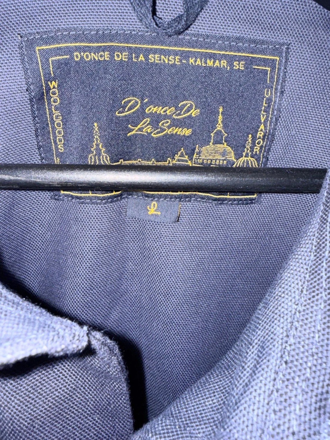 Blå overshirt från D'once De La Sense - 1