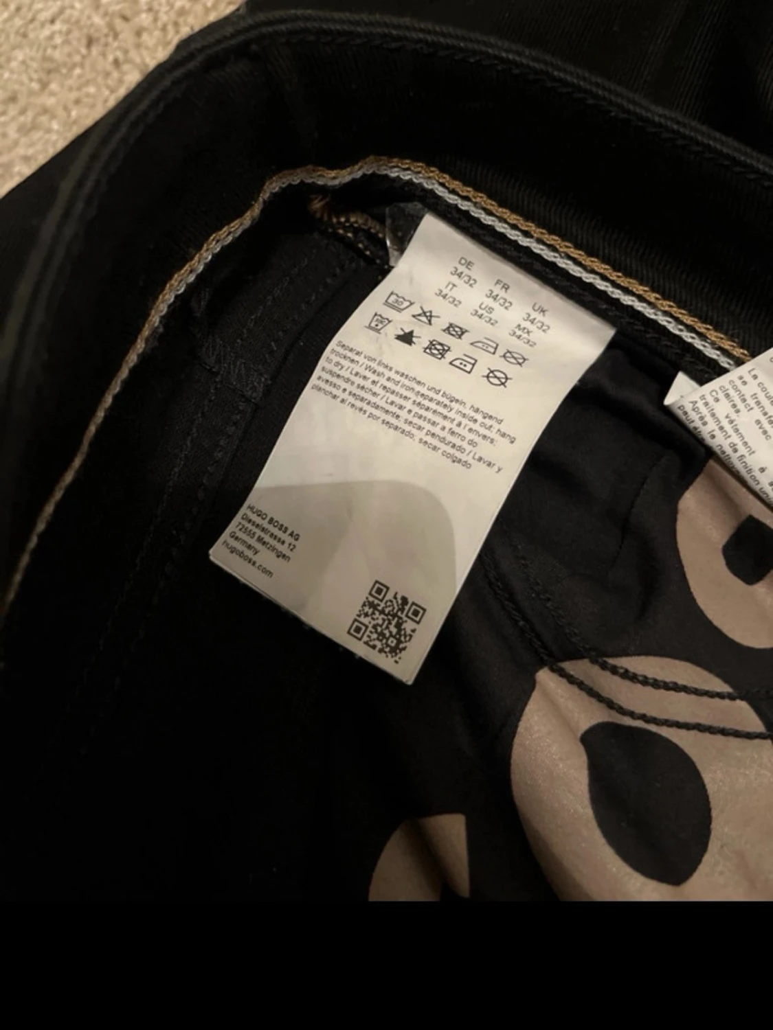 Svarta jeans från BOSS - 3