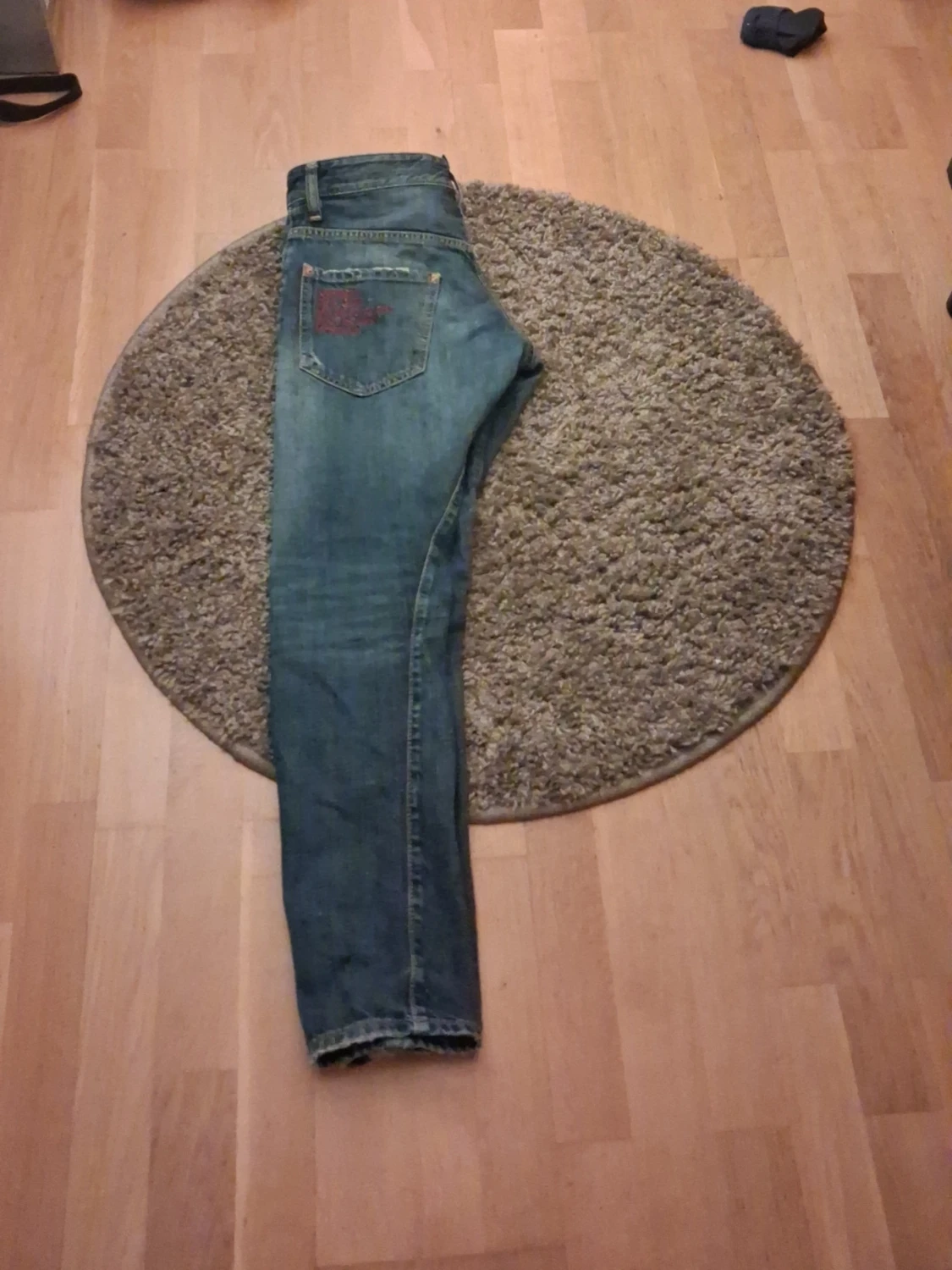 Blå dsquared jeans - 1