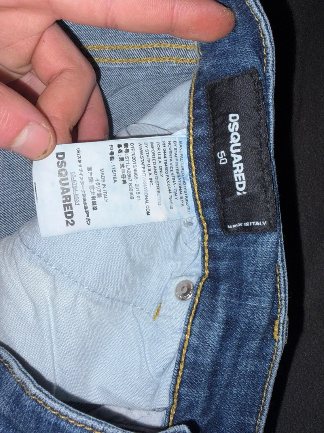 Dsquared2 Jeans Storlek 50 - 3