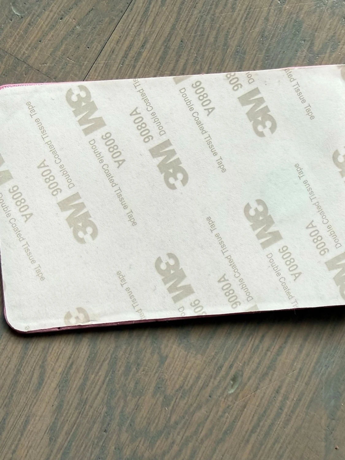 Rosa korthållare med guldstjärnor - 1