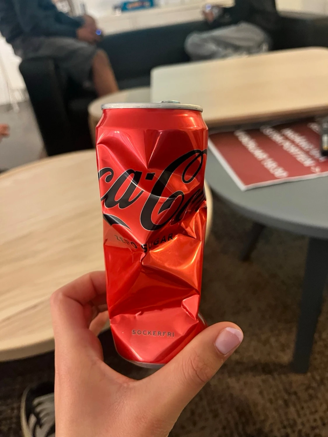 Coca-Cola Zero burk med mitt DNA