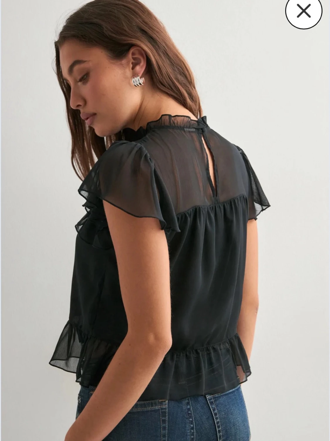 Svart blus  - 1