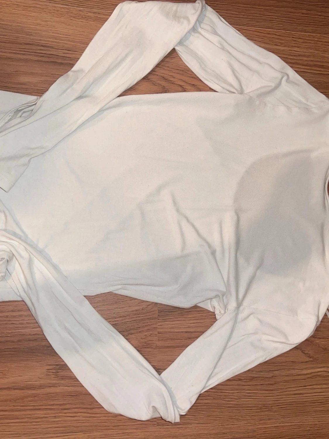 Vit långärmad topp från Primark - 1