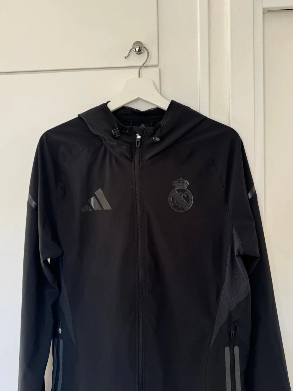 Svart Real Madrid vindjacka Adidas - 2