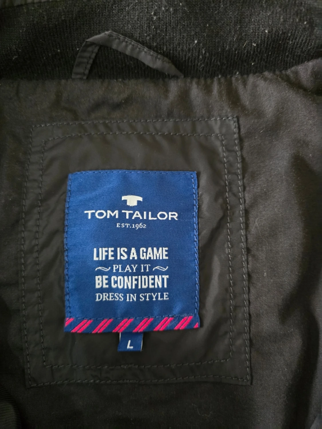 Svart quiltad jacka från Tom Tailor - 3