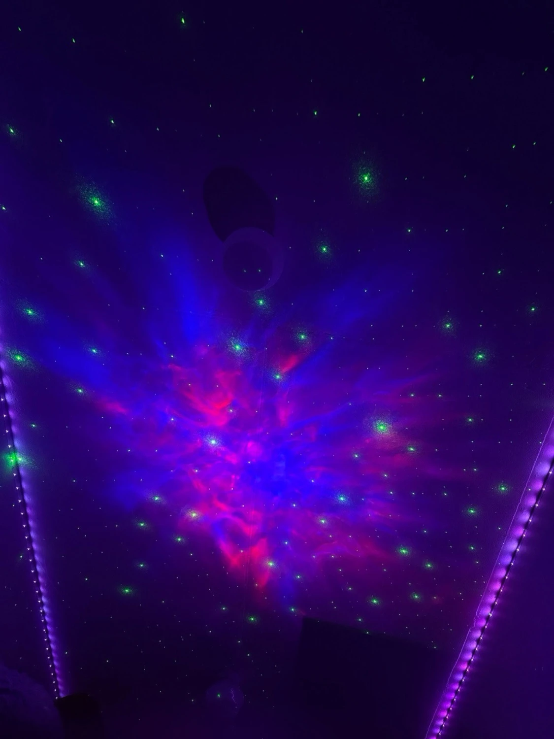 Astronaut lampa med LED-projektion - 2