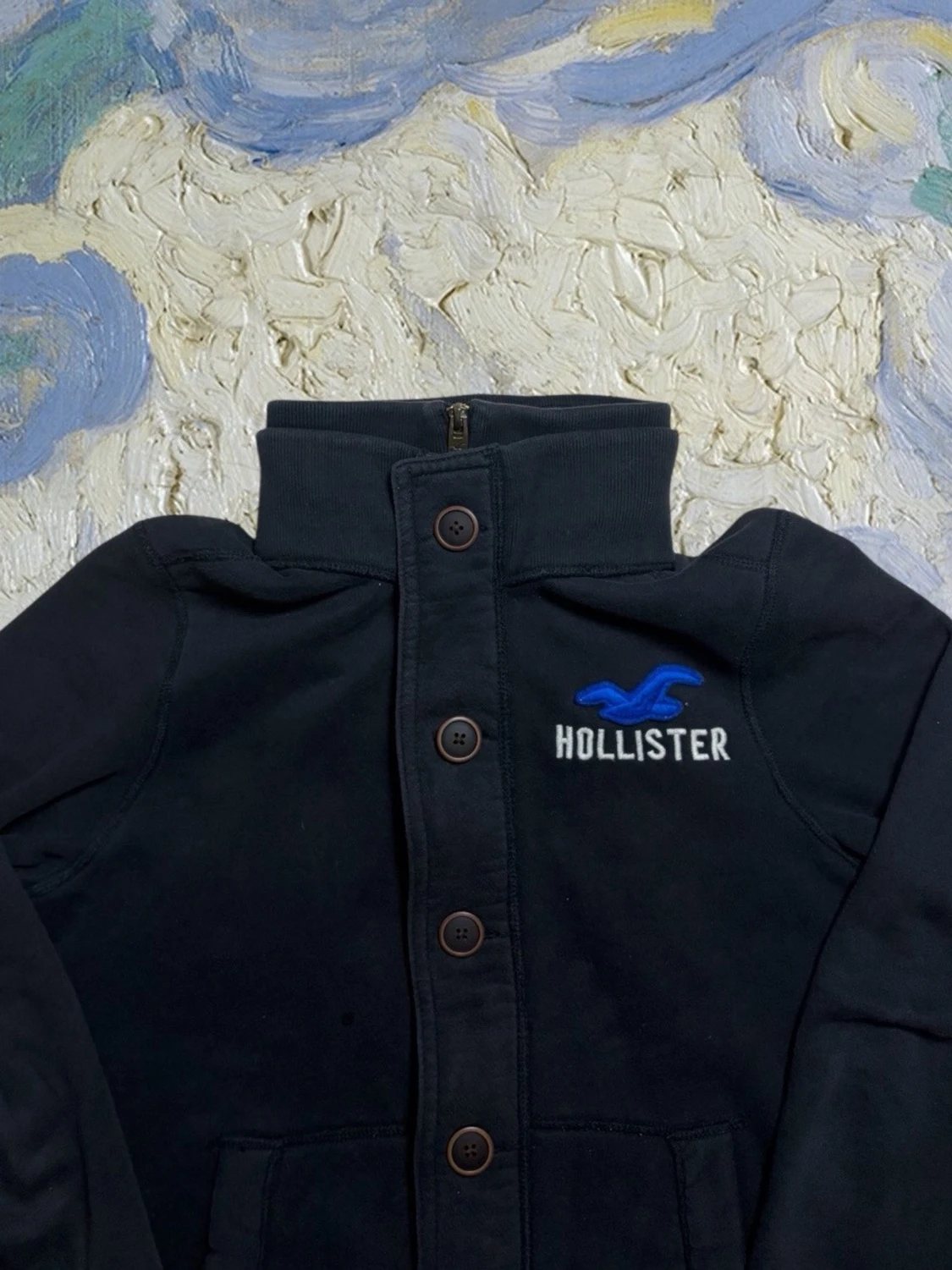Vintage Hollister cardigan - herr strl M - 3