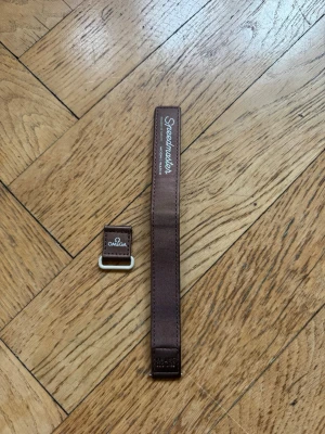 Moonswatch 20mm bracelet - 20mm strap armband Brand new With spring bars Don’t know if it is real leather or not  Bought it at a flea market so don’t know where it is from, hence the price