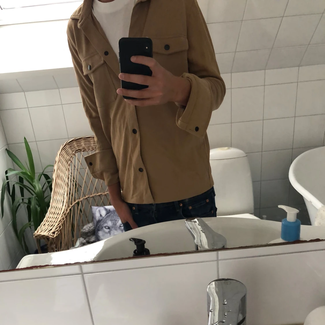 Selected Homme stickad Overshirt