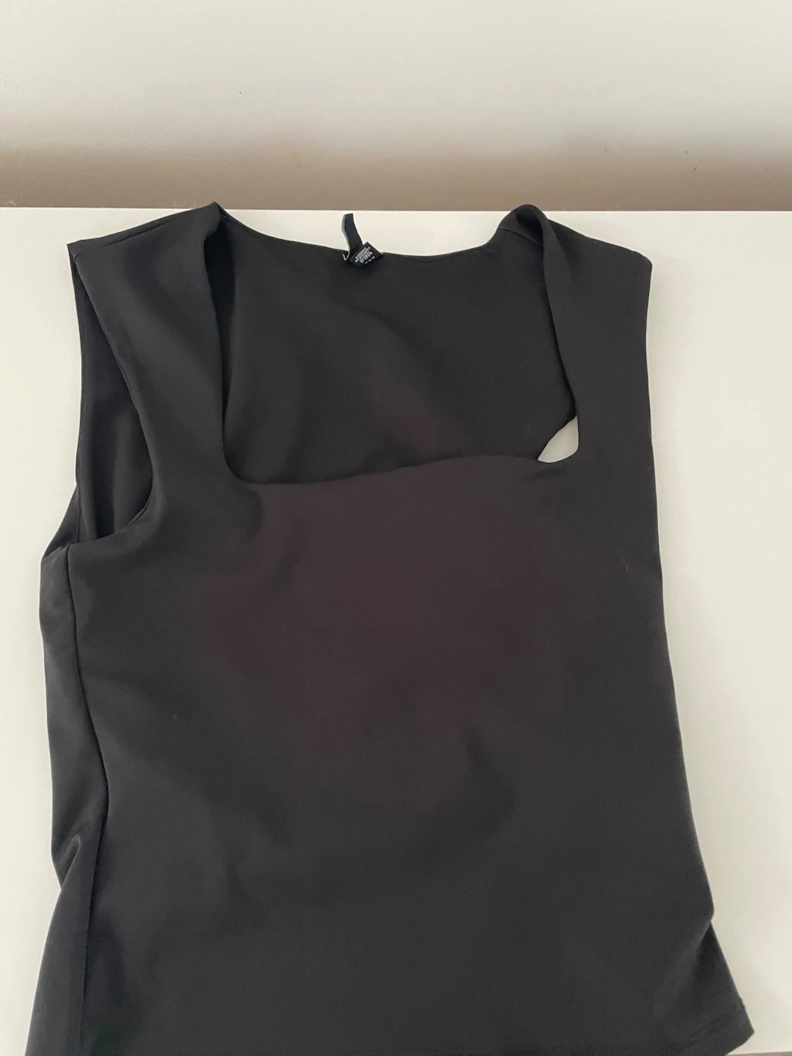 Svart ärmlös topp från Vero Moda