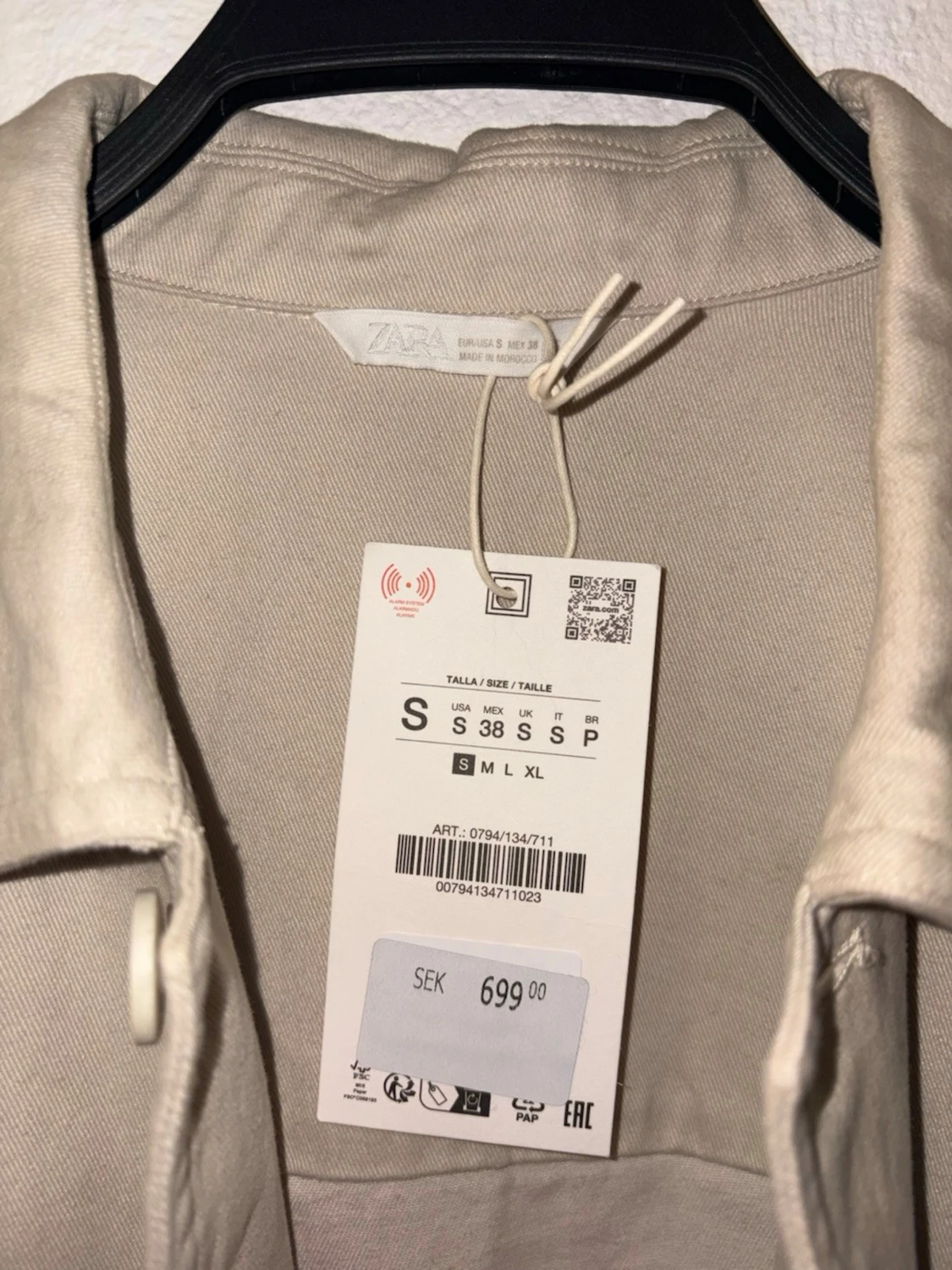 Zara Beige overshirt - 4