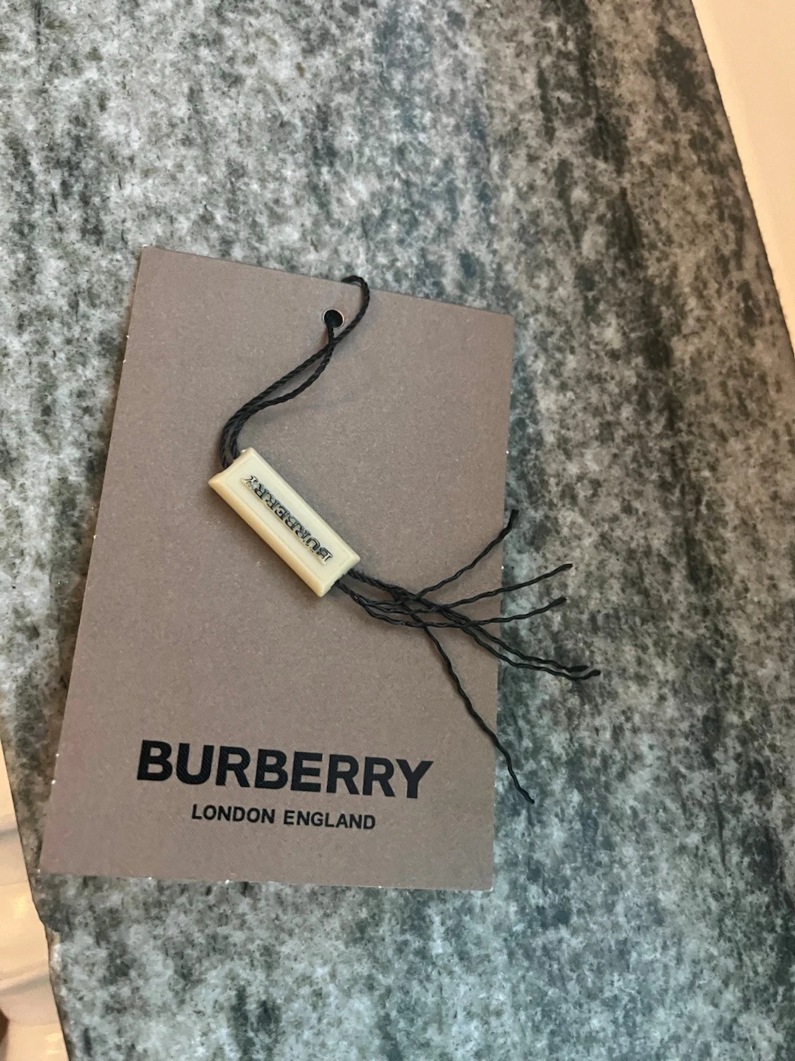 Grå zip-hoodie från Burberry - 2