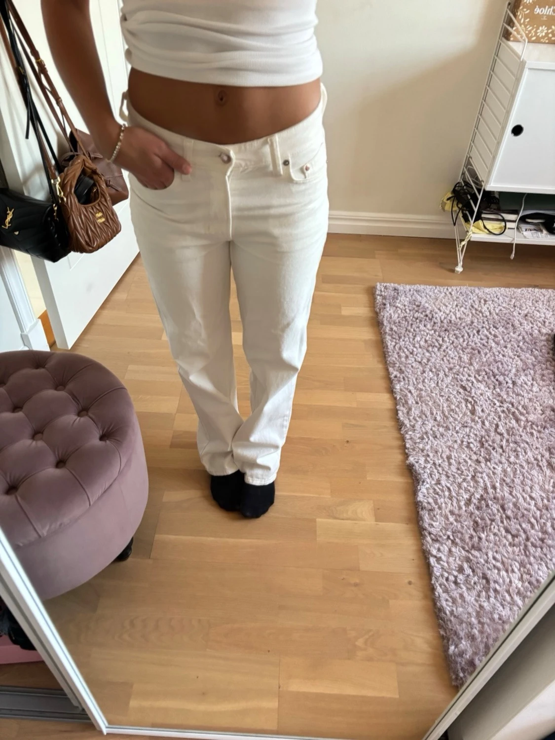 Vita raka jeans  - 1