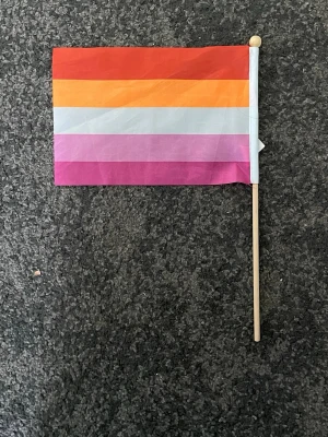 Lesbisk Pride flagga - Köpt på Pride paraden i Gbg🫶