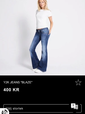 Jeans ”BLAZE” lager157 - Säljer pg av att det inte passade mig, enbart använda några timmar. Ny pris 400kr mitt pris 200kr Storlek S short length