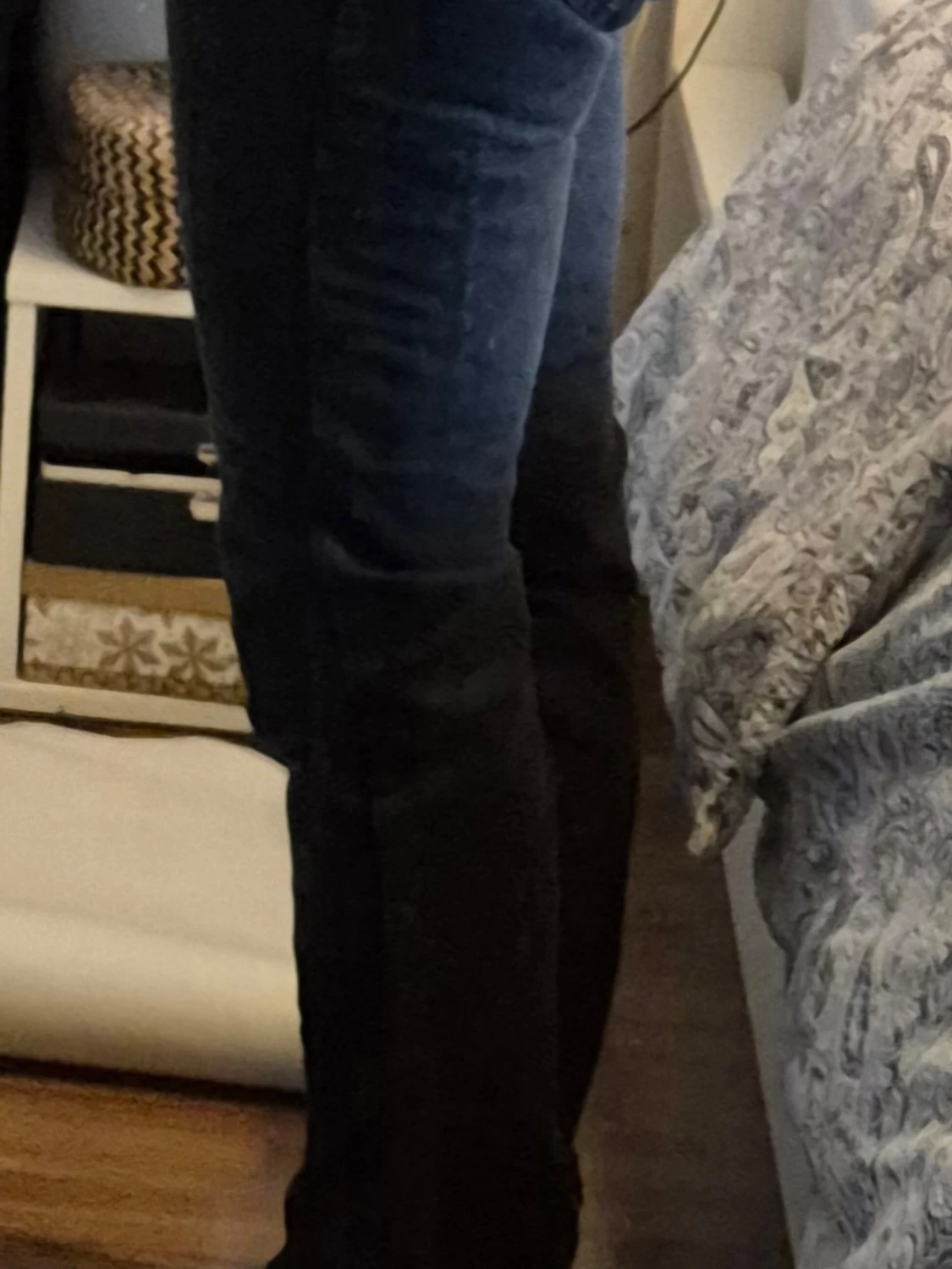 Svart/grå kevlarjeans * stl S/M * Flying Eagle - 4