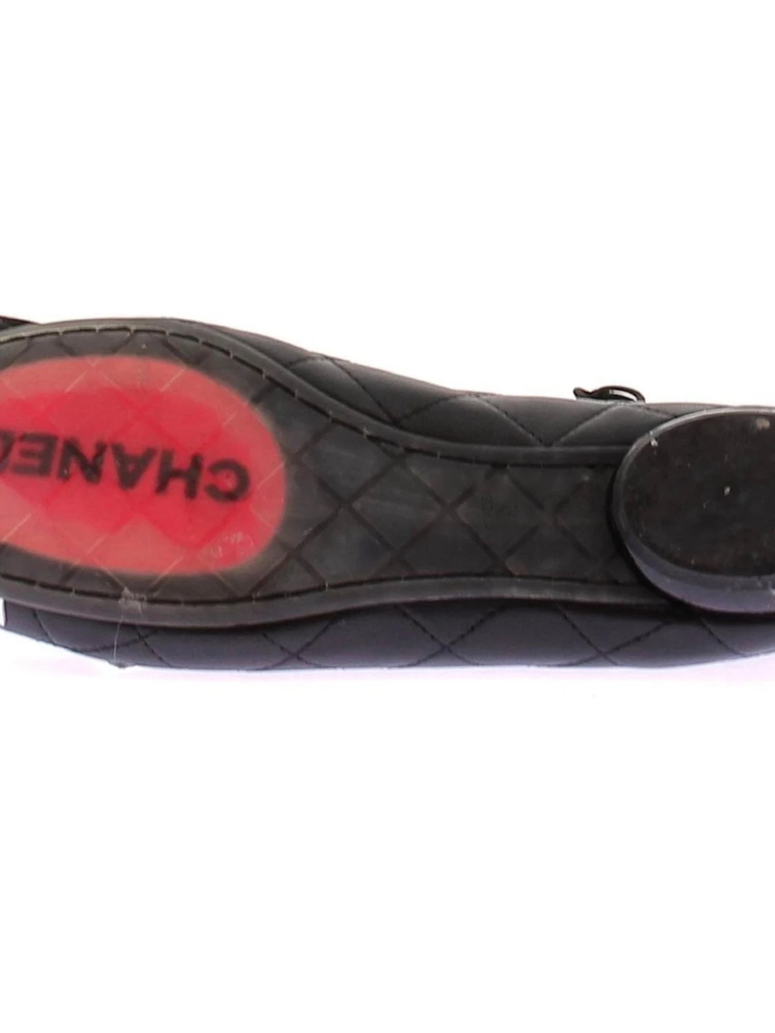 Chanel Ballerines noires logo Black - 1