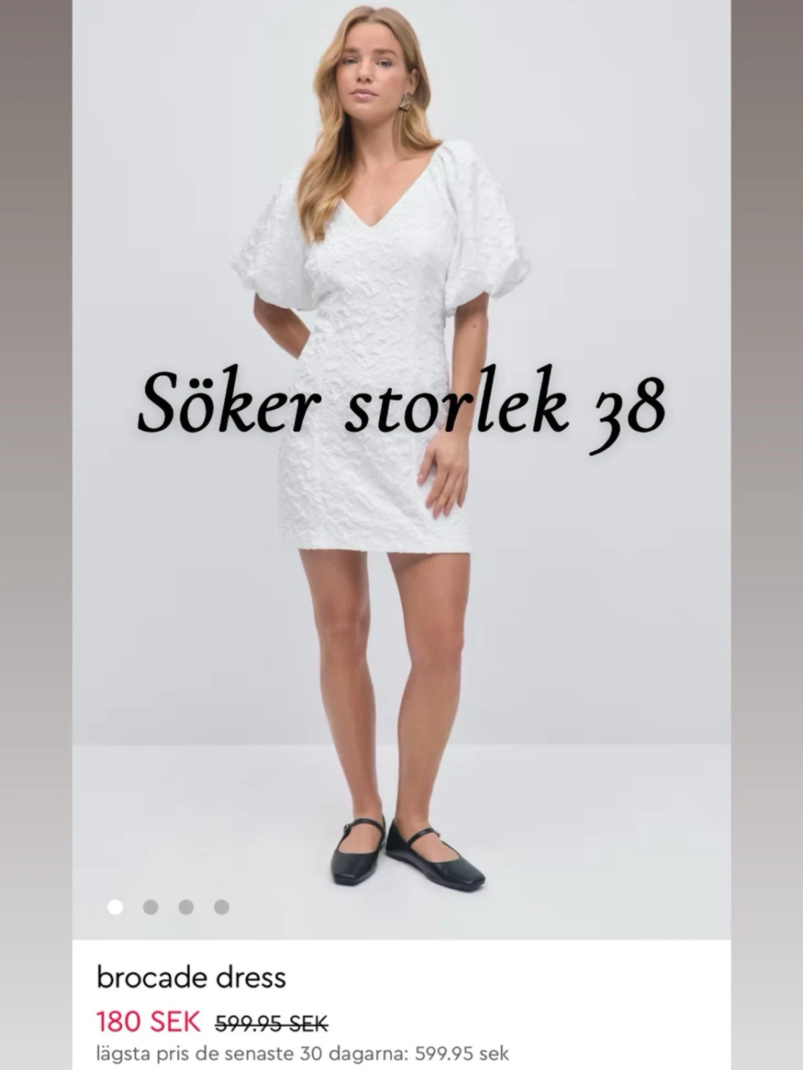 Söker från Gina tricot i storlek 38 för ett bra pris skriv om ni vill sälja