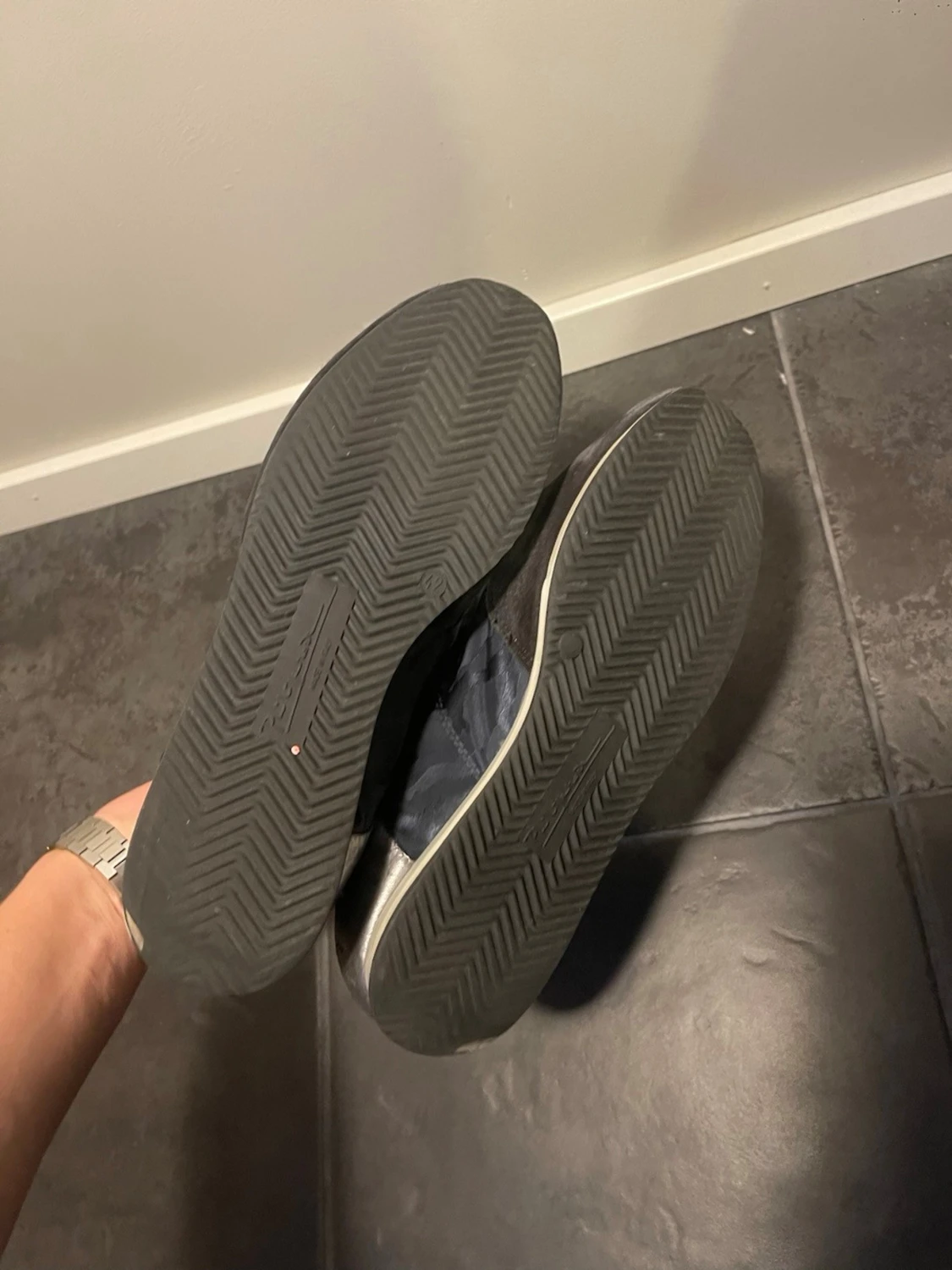 Philippe Model svarta sneakers - 2