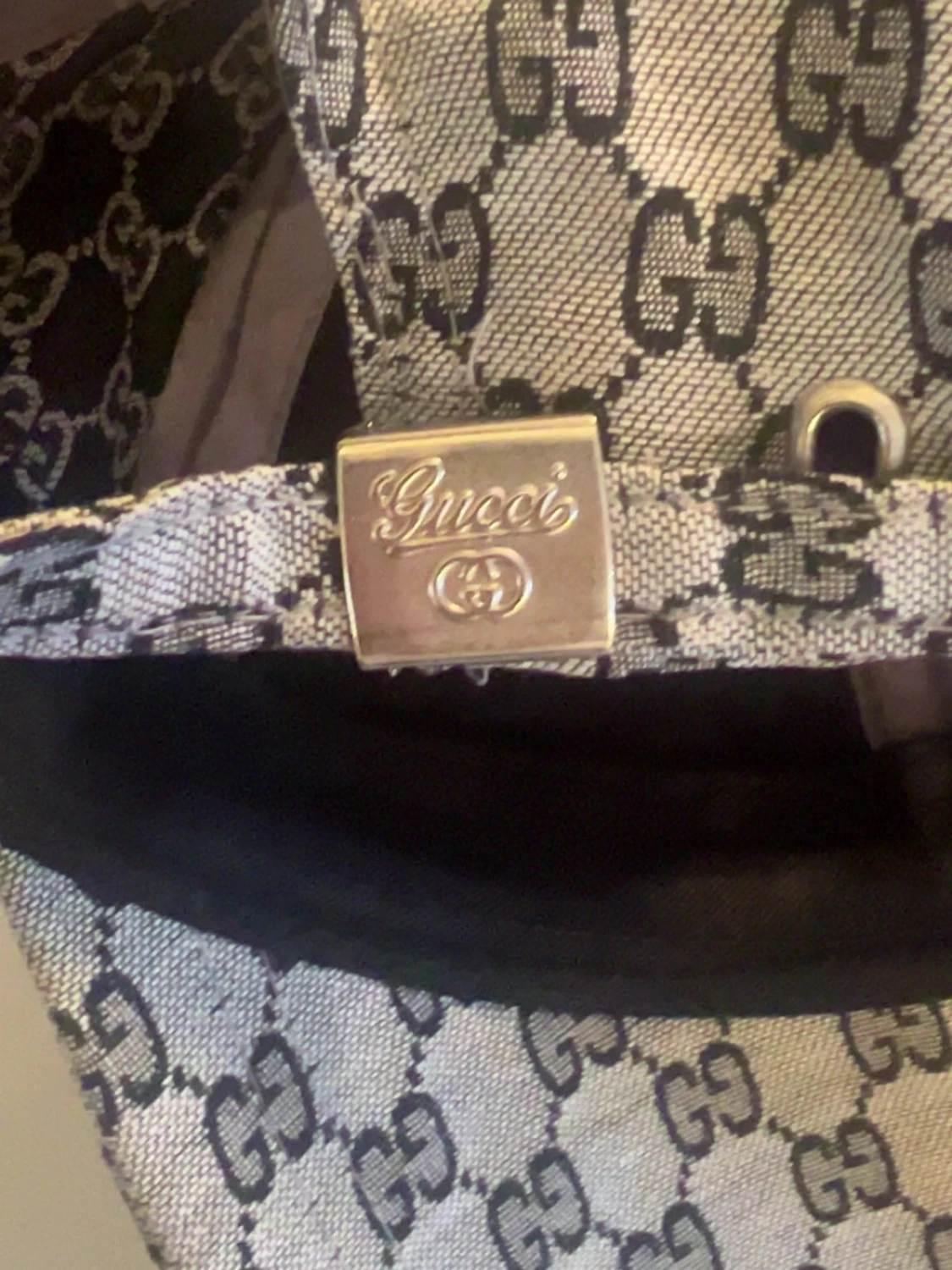 Gucci keps med GG-mönster - 2