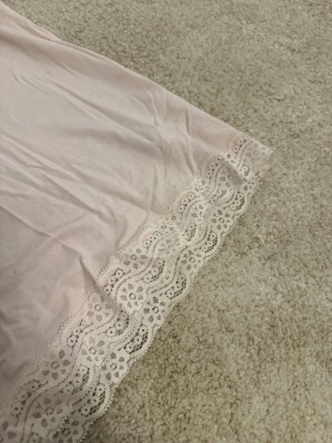 Ljusrosa spetskantad linnetopp Soulmate - 3