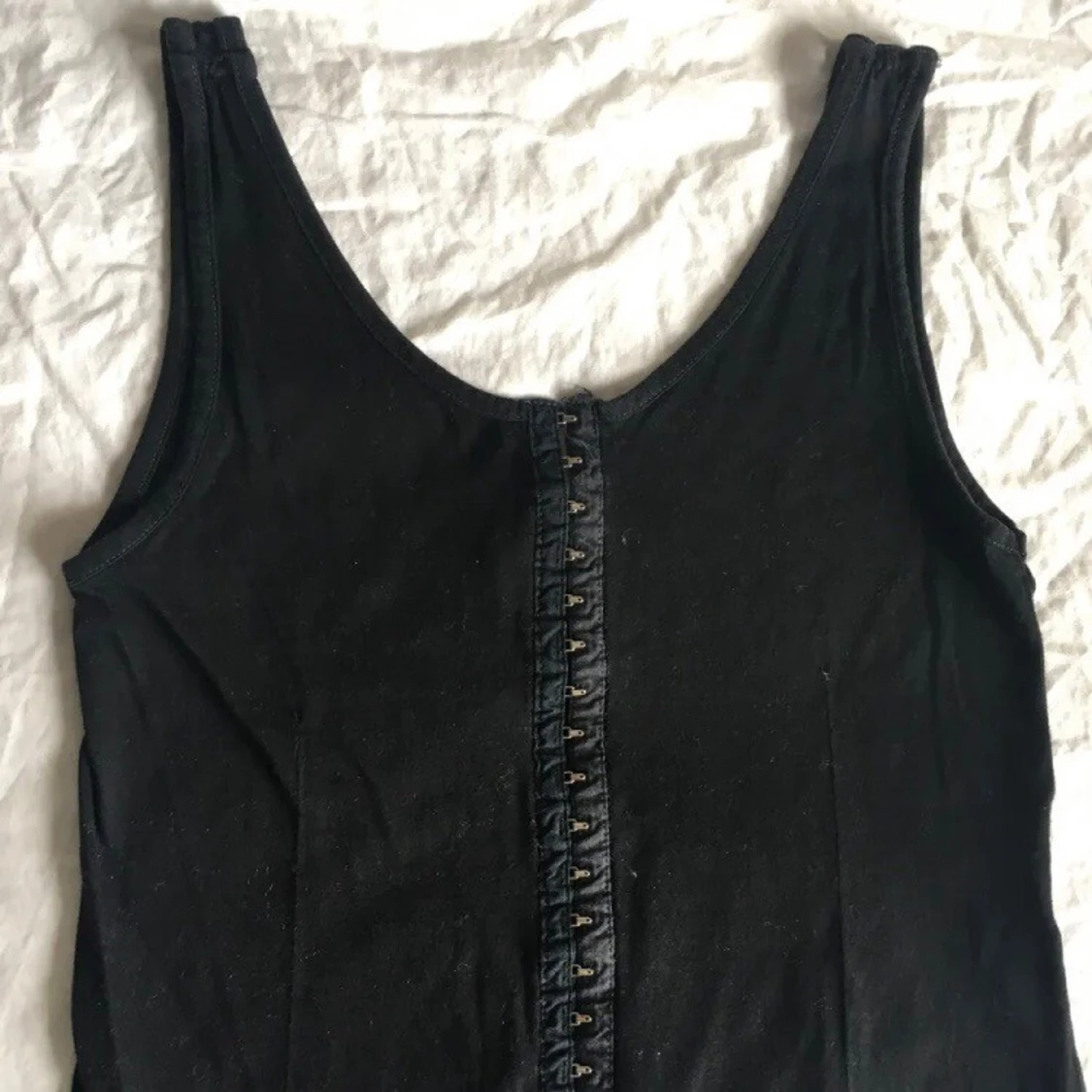 Vintage korsett-topp/ linne, y2k/ cyber/ alt/ 2000tal/ 00tal - 4