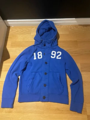 Abercrombie &fitch Hoodie  - Blåa abercrombie&fitch Hoodie 