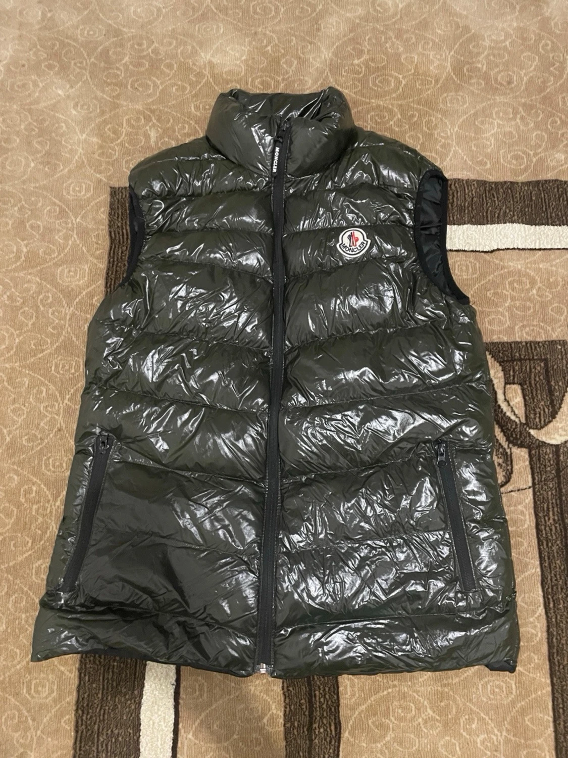 Grön Moncler väst