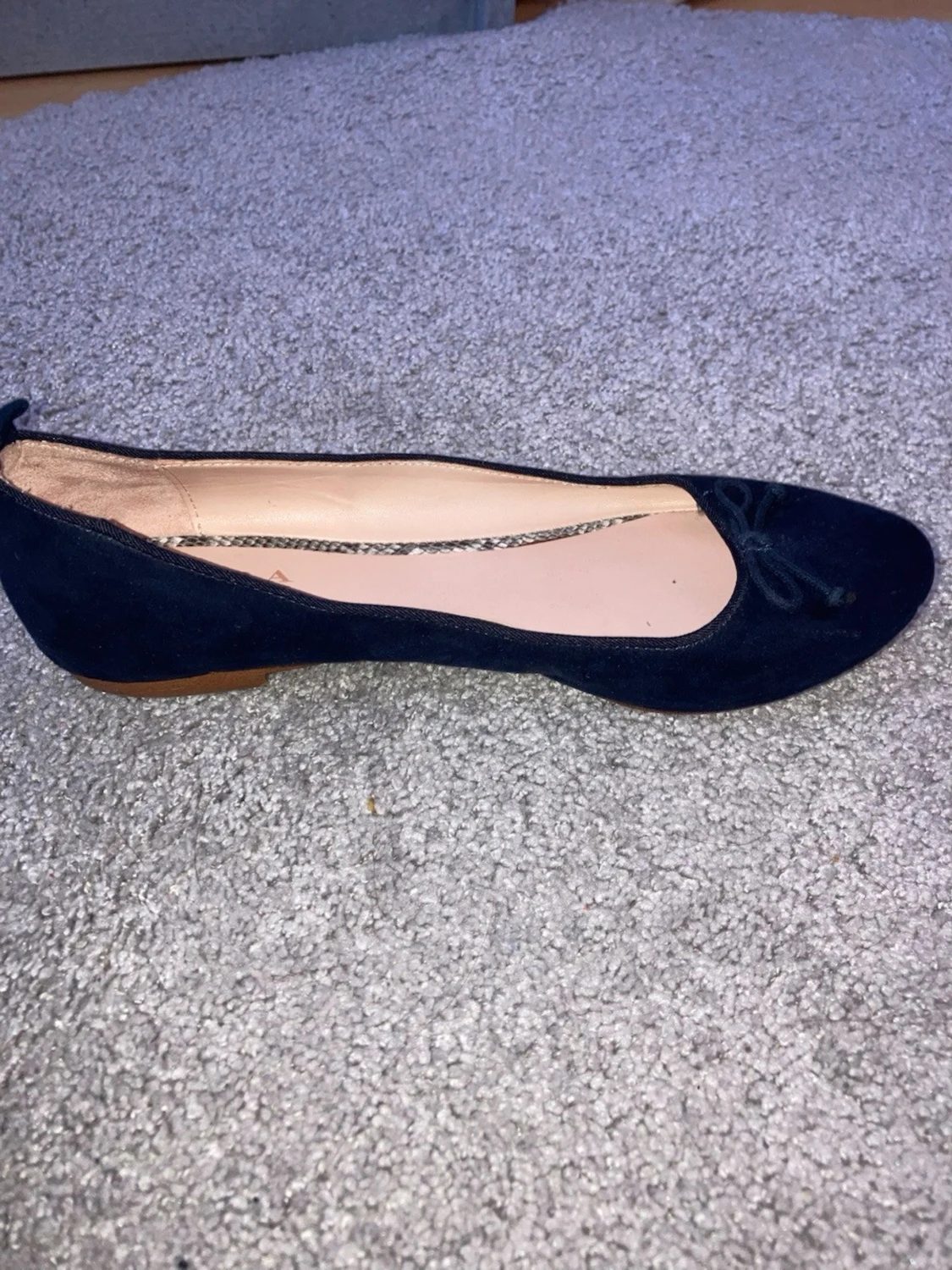 Mörkblåa ballerinaskor!!  - 2