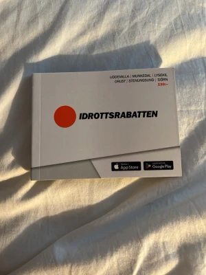 Idrottsrabatten häfte  - Stötta min förening genom att köpa idrottsrabtten, mängder med toppen erbjudanden!!☺️