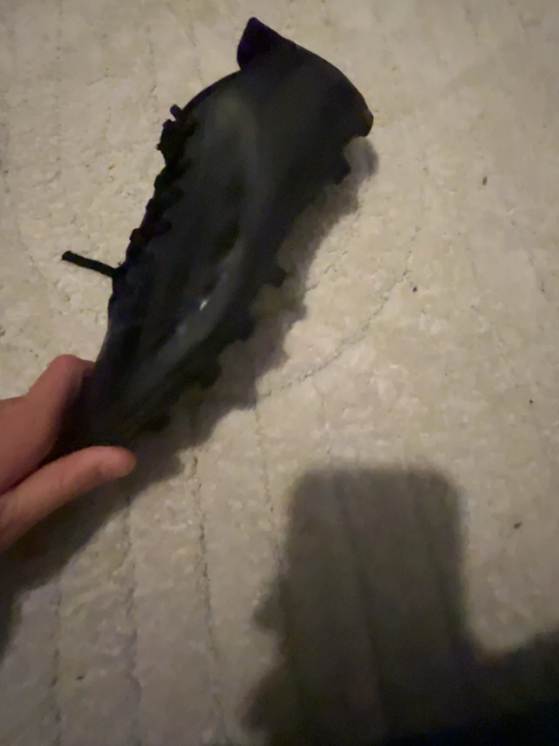 Svarta fotbollsskor med dobbar - 4