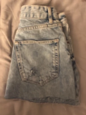 Jeans kjol bershka - Låg midjad kort jeans kjol skit snygg 