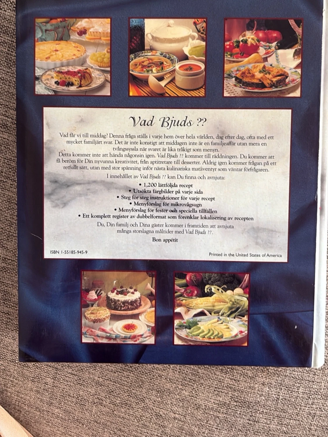 Vad Bjuds ?? Kokbok - 1