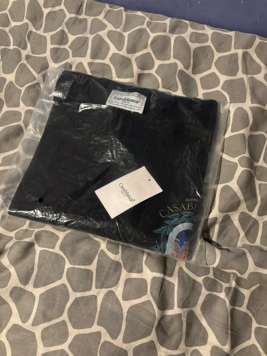 Svart Casablanca t-shirt med tryck - 6