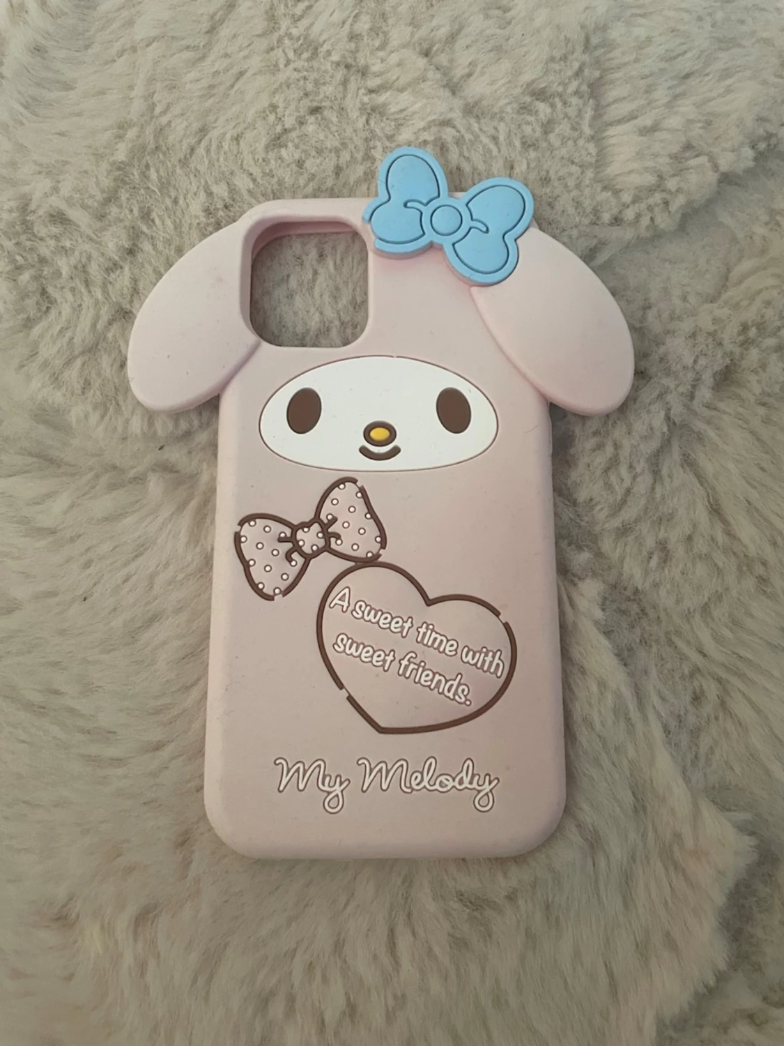 My Melody rosa mobilskal med öron